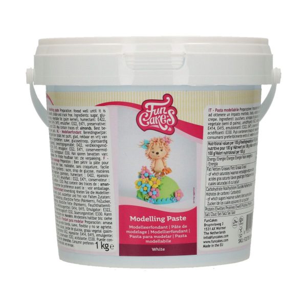FunCakes Modelling Paste White 1kg