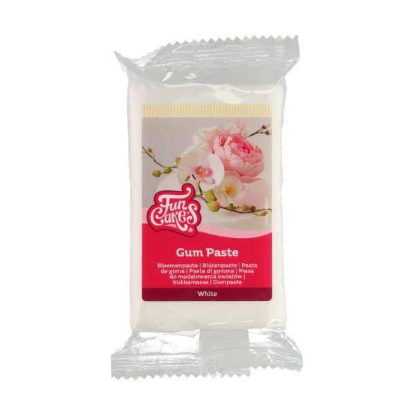 FunCakes Blütenpaste Weiß -250 g-
