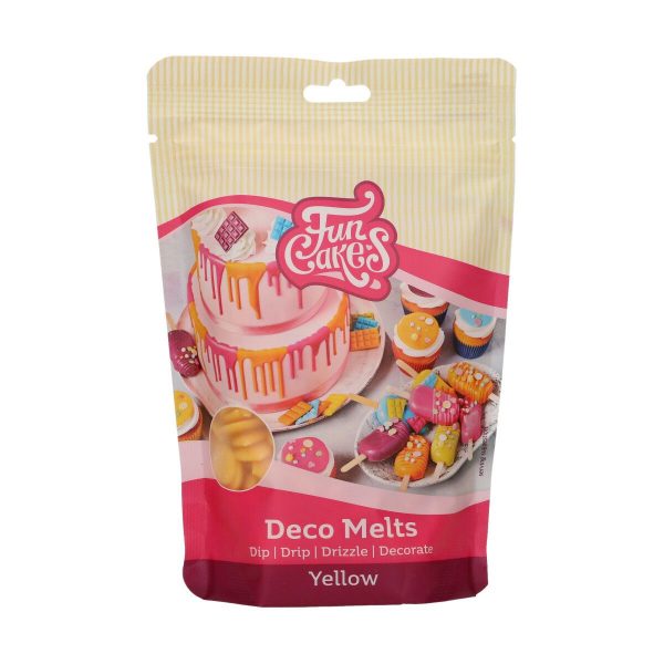 FunCakes Deko Melts -Gelb- 250g