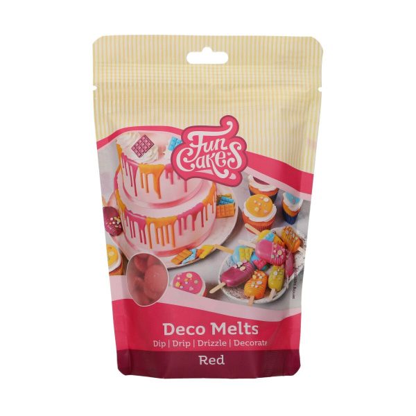 FunCakes Deko Melts -Rot- 250g