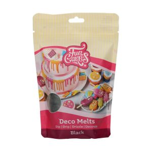 FunCakes Deko Melts -schwarz- 250