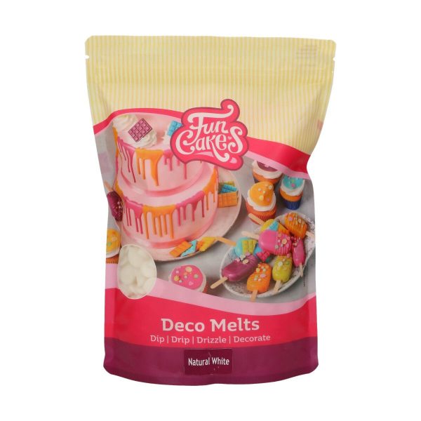 FunCakes Deko Melts - naturweiß- 1kg