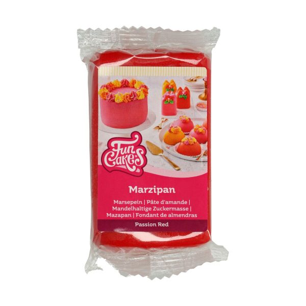 FunCakes Marzipan Passion Red -250g-