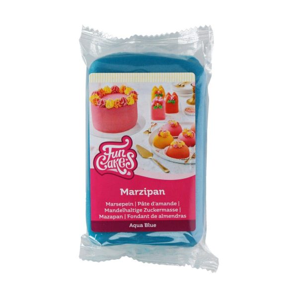 FunCakes Marzipan Aqua Blue -250g-
