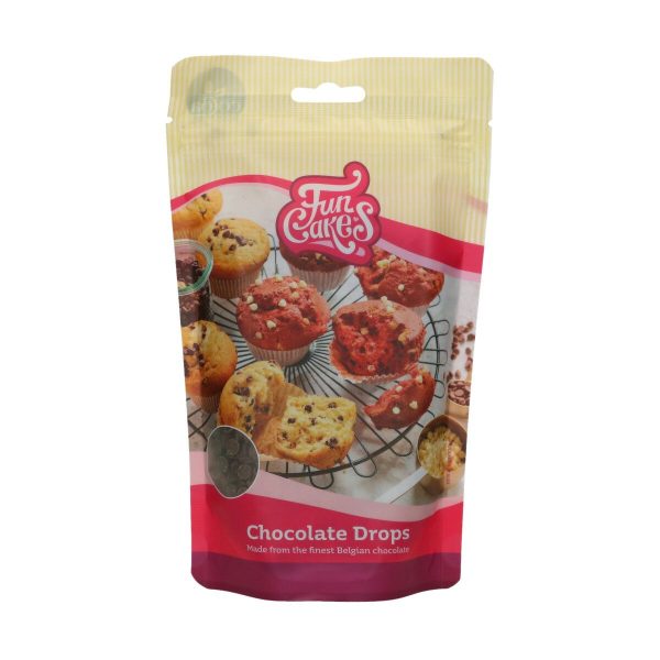 FunCakes Schokolade - Drops Weisse Schokolade 350g