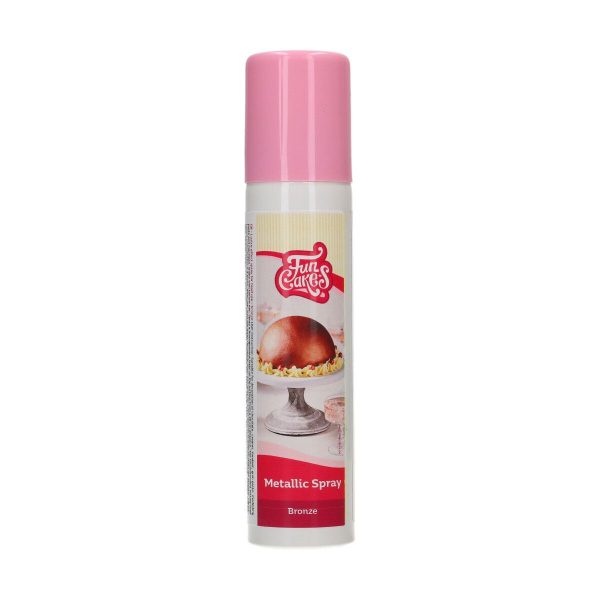 FunCakes FunColours Metallic Spray -Bronze- 100ml