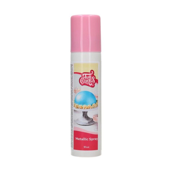 FunCakes Metallic-Spray Blue 100 ml