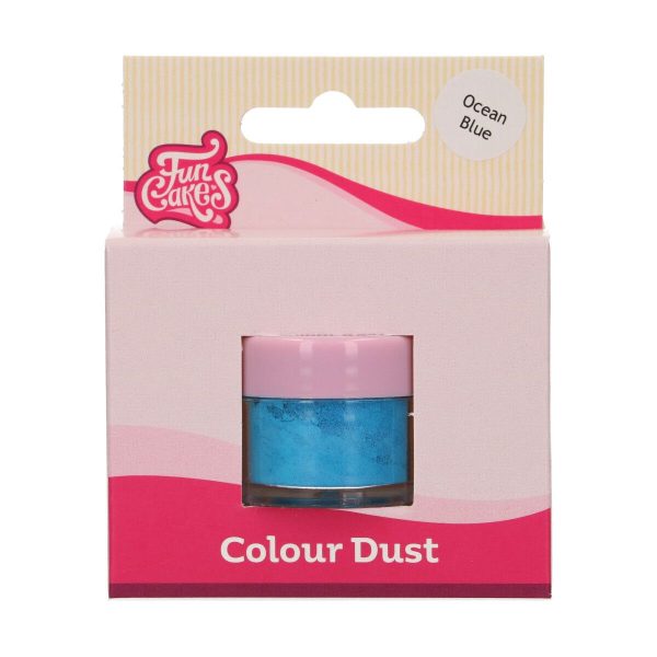 FunCakes Farbglanz Lebensmittelfarbe/ Pulver Ocean Blau