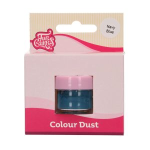 FunCakes Farbglanz Lebensmittelfarbe/ Pulver Navy Blau