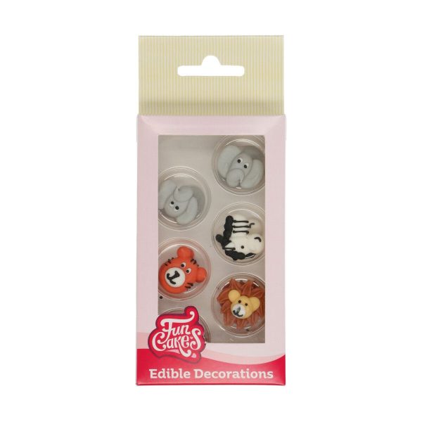 Funcakes Safari Tiere 8stk