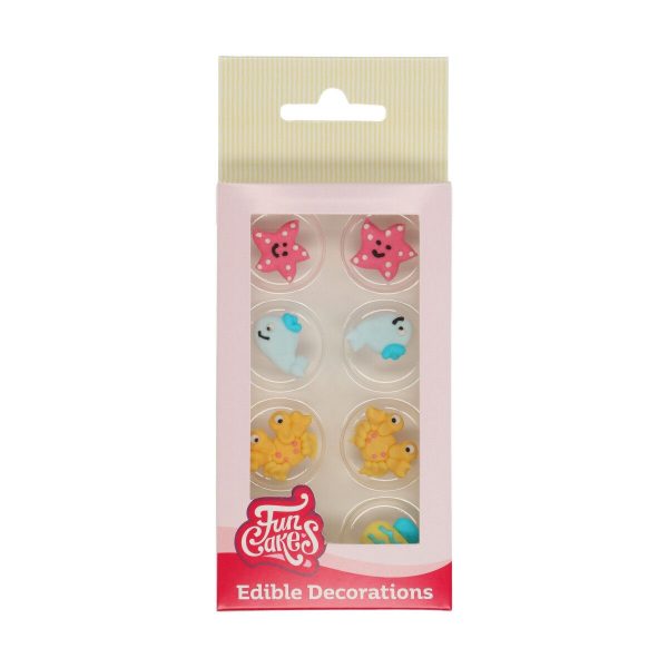 F50215_0_4d15a1f4b0a5ab1ef2367bd376155e7e FunCakes Zuckerdekorationen Meer/Fisch Set