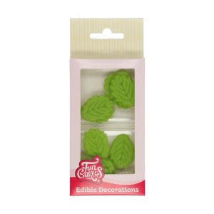 FunCakes Marzipan Dekorationen Blätter Set 12-teilig