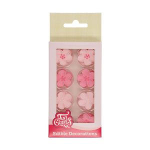 FunCakes Zucker Dekorationen Blume Mix Rosa Set/24