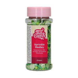 Funcakes Sprinkle Medley -Green- 65G