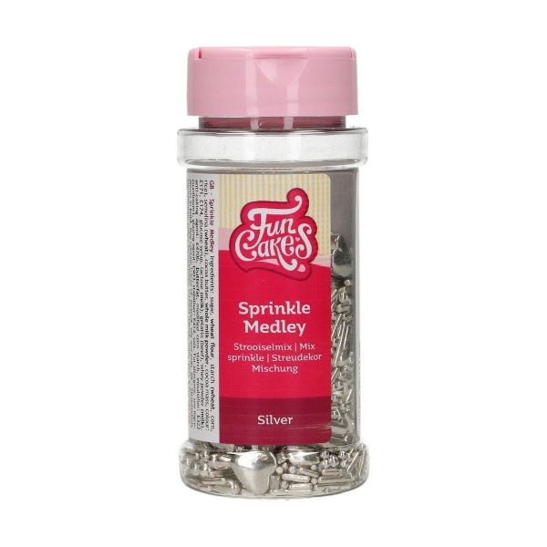 FunCakes - silver Medley 65 g