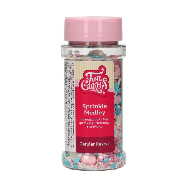 F51200_0_c52b43df311da79b301c2261d736e44a FunCakes Sprinkle Medley -Gender Reveal- 65g