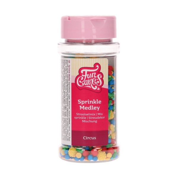 FunCakes Sprinkle Medley -Circus- 65g