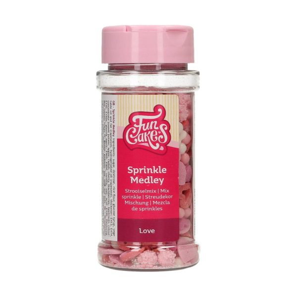 FunCakes Nonpareils - Love- 80g