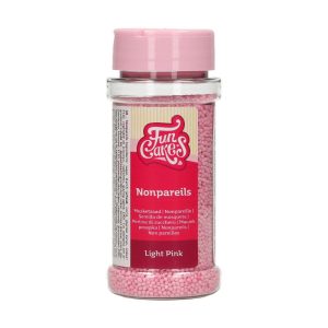 FunCakes Zuckerperlen - Nonpareils Light Pink 80g