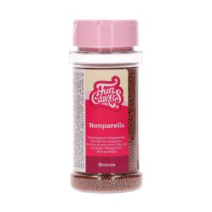 FunCakes Zuckerperlen - Nonpareils Bronze 80g