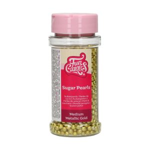 FunCakes Zuckerperlen - Metallic Gold