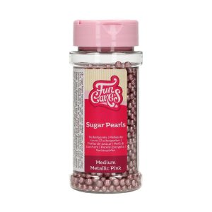 FunCakes Zuckerperlen - Metallic Pink