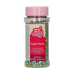 FunCakes Sugarpearls -Metallic Harlequin- 80g