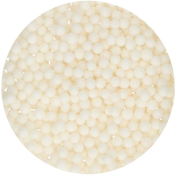 FunCakes Zuckerperlen - Soft Sugar Pearls weiß 80g