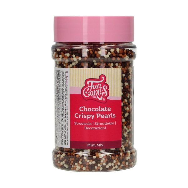 FunCakes Mini Chocolate Crispy Pearls -Mix- 175g