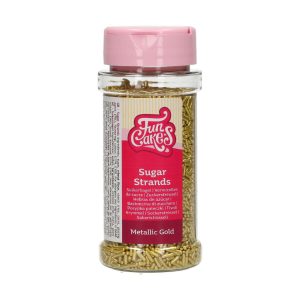 FunCakes Zuckerstreusel -Metallic Gold- 80 g