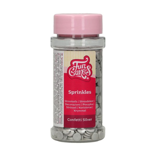 FunCakes Confetti Silber 60g