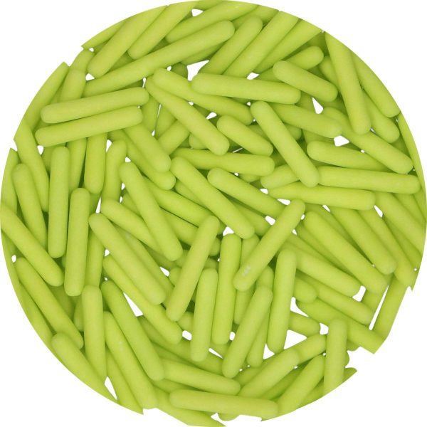 FunCakes Matt Sugar Rods XL Hellgrün 70 g