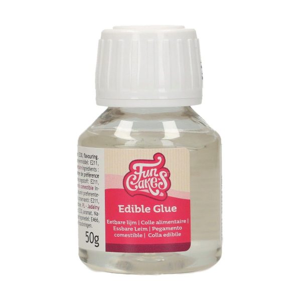 FunCakes Essbarer Klebstoff - 50 Gramm