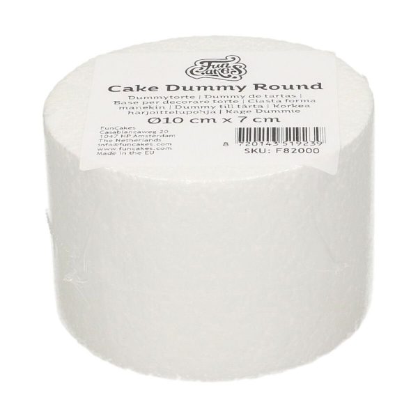 FunCakes Cake Dummy Rund 7cm -Ø10cm-