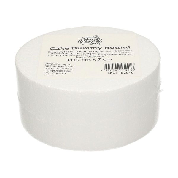 F82010_0_b0f0d86c41509a2a67c149a1725602d6 FunCakes Cake Dummy Rund 7cm -Ø15cm-