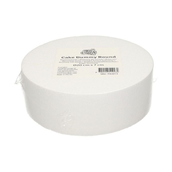 FunCakes Cake Dummy Rund 7cm -Ø20cm-