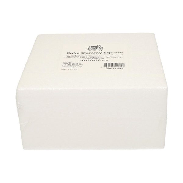 FunCakes Cake Dummy Quadrat 10cm -20x20cm-