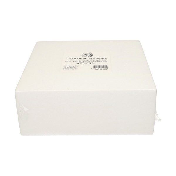 F82070_0_6a939a197435f5985333ed8869449a93 FunCakes Cake Dummy Quadrat 10cm -25x25cm-