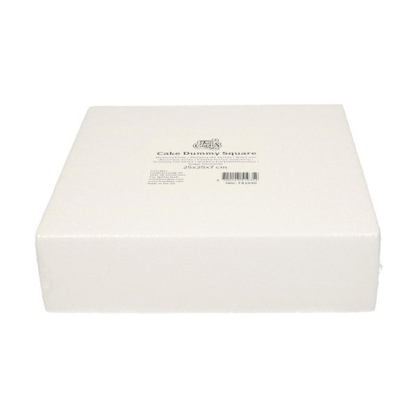 FunCakes Cake Dummy Quadrat 7cm -25x25cm-