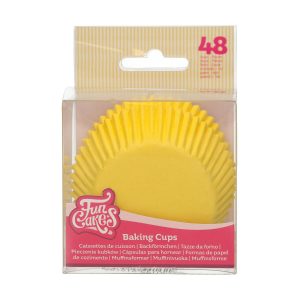 FunCakes Backförmchen -Gelb- PK/48