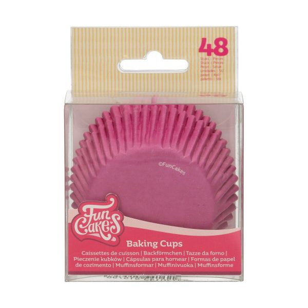 Fun Cakes Backförmchen pink 48stk