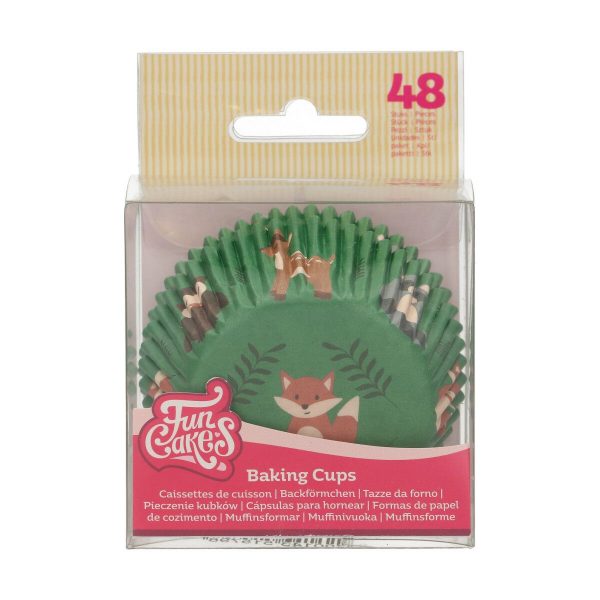 FunCakes Baking Cups Waldtiere pk/48