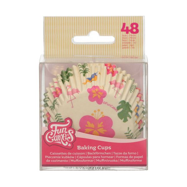 FunCakes Backförmchen Tropical 48/Stk