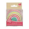 FunCakes Baking Cups -Chevron Bunt- pk/48