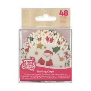 FunCakes Backförmchen Weihnachten pk/48
