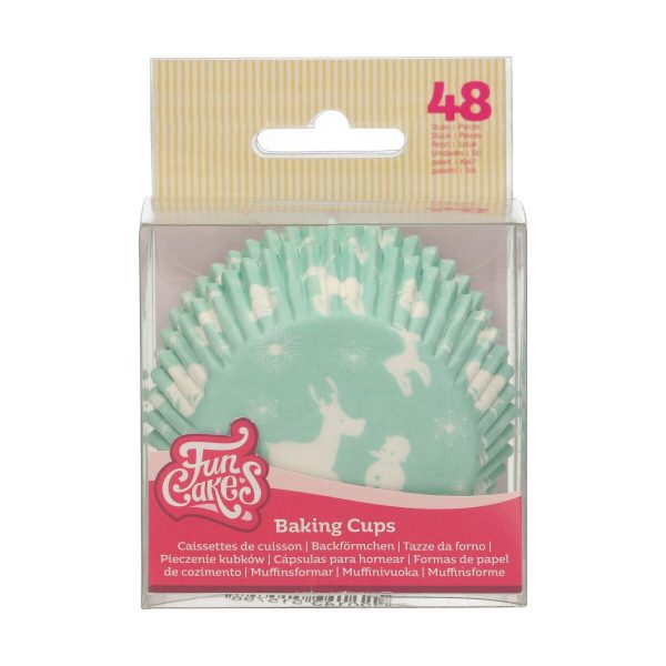 FunCakes Backförmchen Winter Wonderland pk/48
