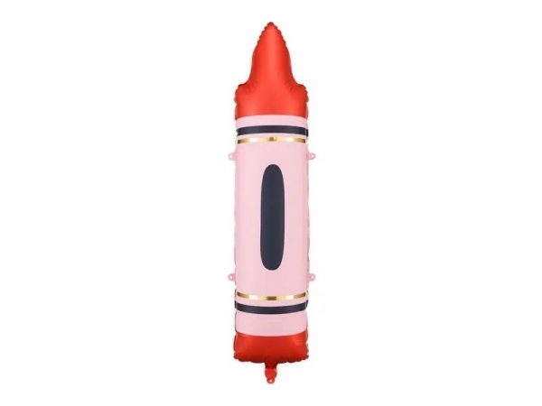 FB239-007_13774_1920x1920 Folienballon Buntstift Rot 23x104 cm