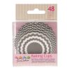 FunCakes Backförmchen -CHEVRON GREY- PK/48