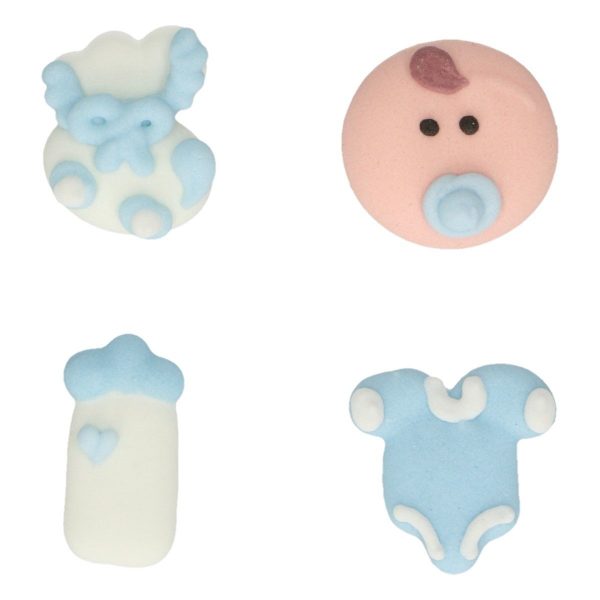 FunCakes Zucker Dekoration Baby Boy Set/8