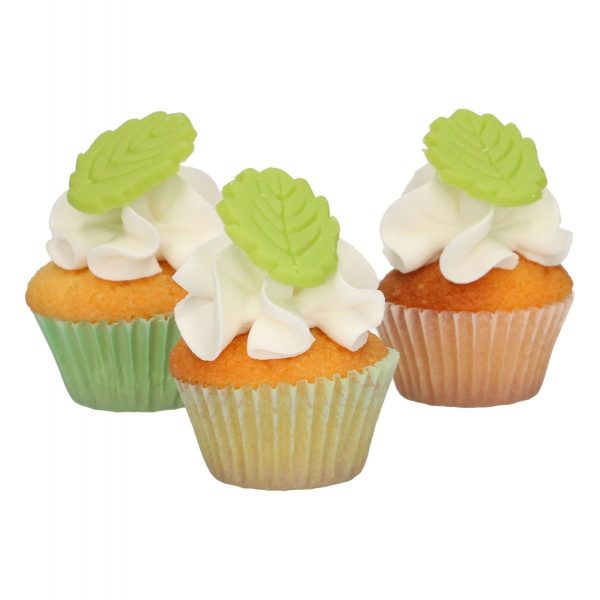 FunCakes Marzipan Dekorationen Blätter Set 12-teilig